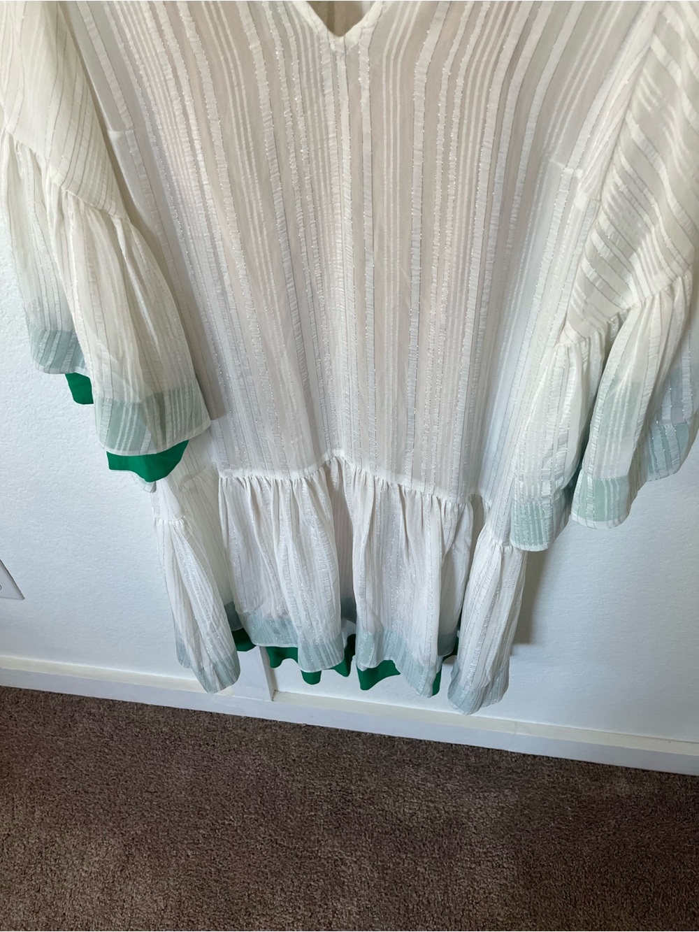 Tracy Reese x Anthropologie Women's Medium Flowy Dress - Picture 3 of 8